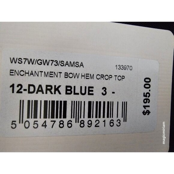 BNWT Ted Baker London Samsa Entangled Enchantment Crop Top - Picture 15 of 15